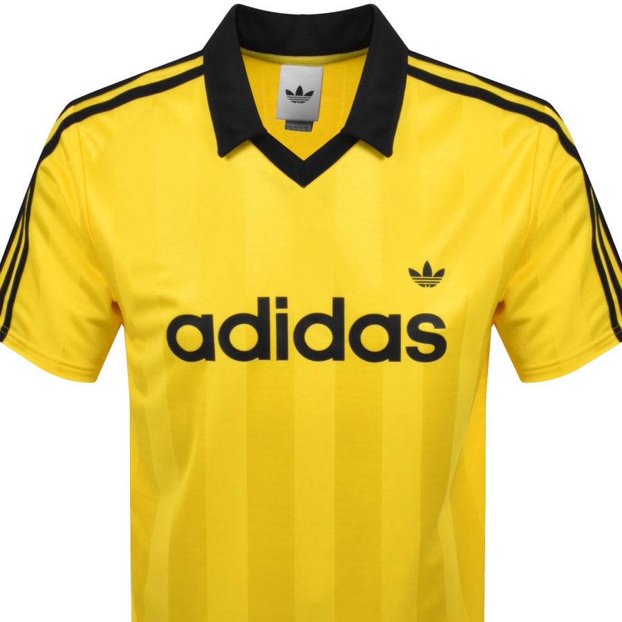 adidas Originals JSY T Shirt Yellow | Mainline Menswear us